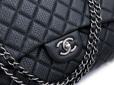 chanel black xl airlines travel giant flap bag rhw|Chanel Black XL Airlines Travel Giant Flap Bag RHW 67124.